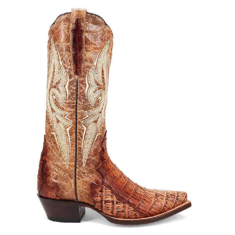 Berkeley Caiman Snip Toe Cowboy Boots