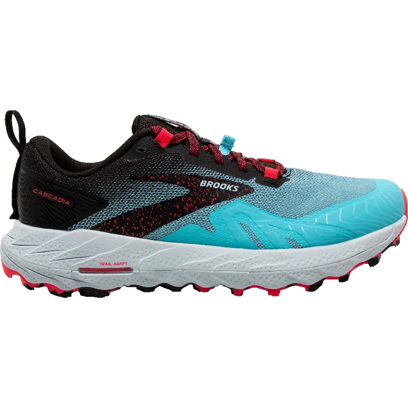 Brooks Cascadia 17 Womens Trail Running Shoes - Blue