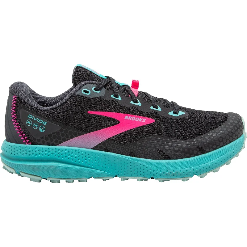 Brooks Divide 3 Womens Trail Running Shoes - Black