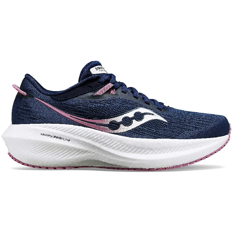 Saucony Triumph 21 Womens Running Shoes - Navy