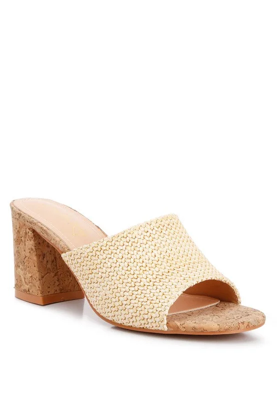 Let's Slide- Mule Sandals