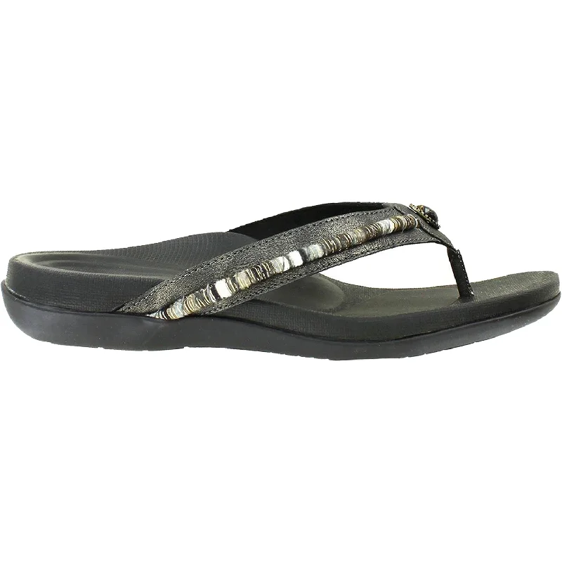 Women's Aetrex Hazel Pewter Synthetic