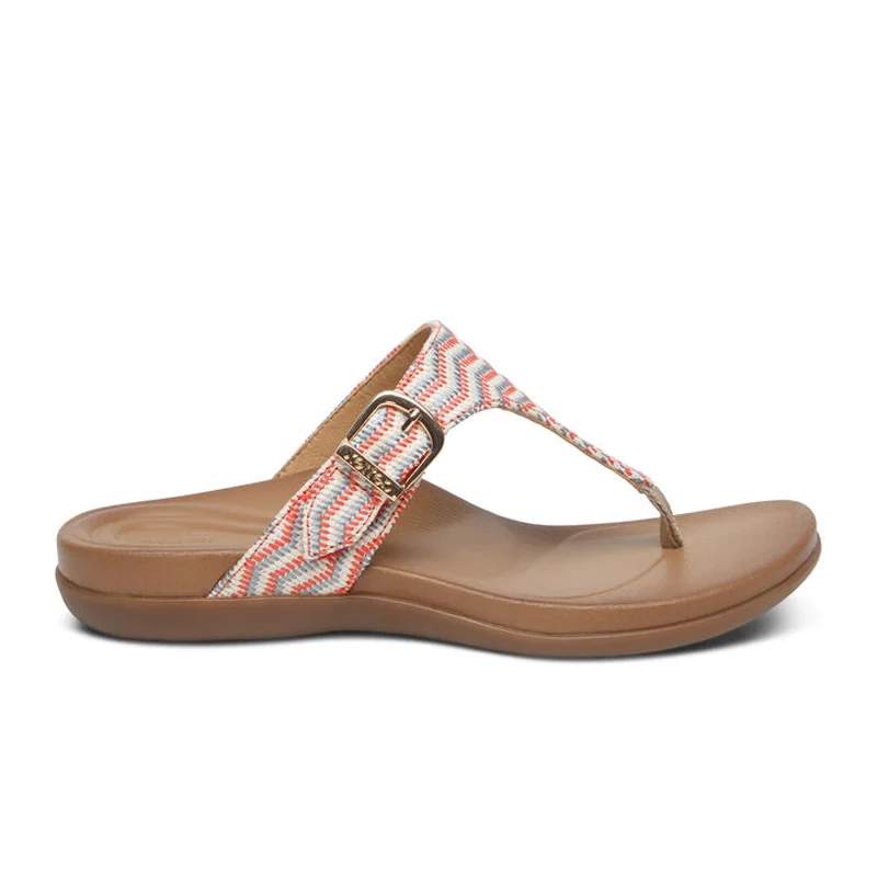 Aetrex Rita Sandal (Women) - Coral