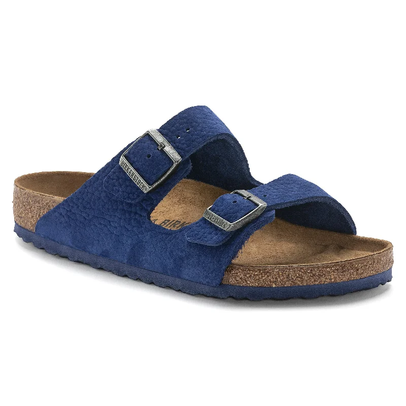 Birkenstock Arizona desert buck indigo blue nubuck