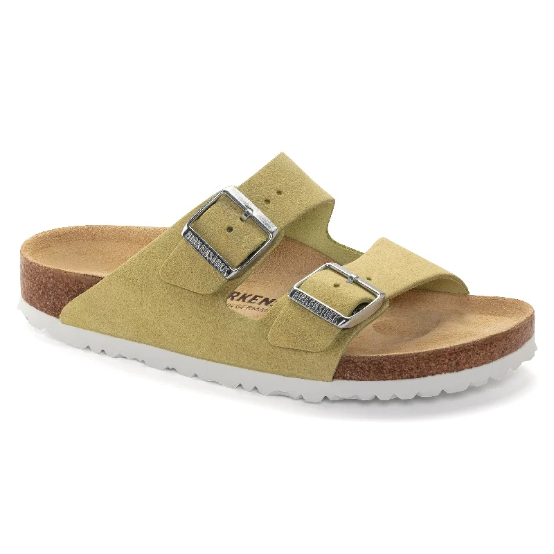 Birkenstock Arizona shimmering popcorn suede