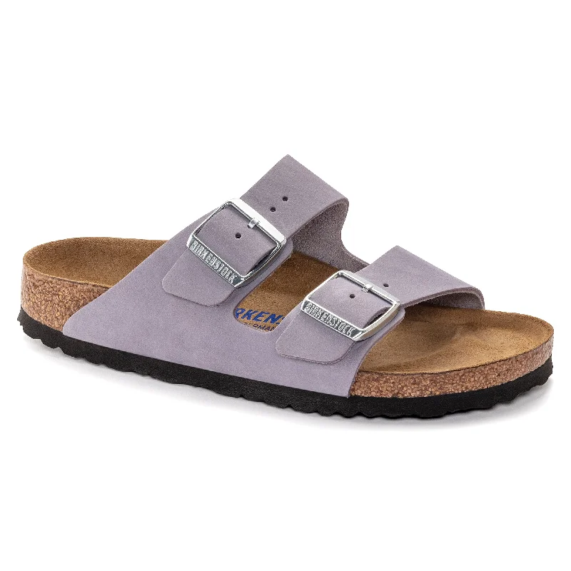 Birkenstock Arizona Soft Footbed purple fog nubuck