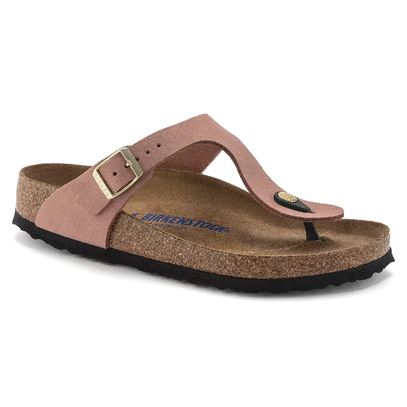 Birkenstock Gizeh Soft Footbed old rose nubuck