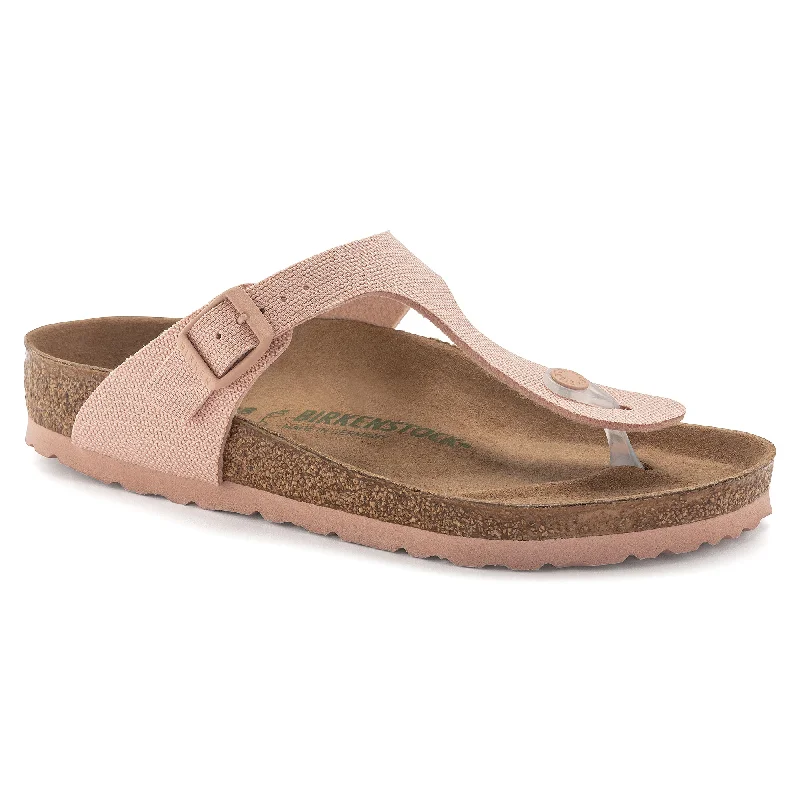 Birkenstock Gizeh Vegan soft pink canvas