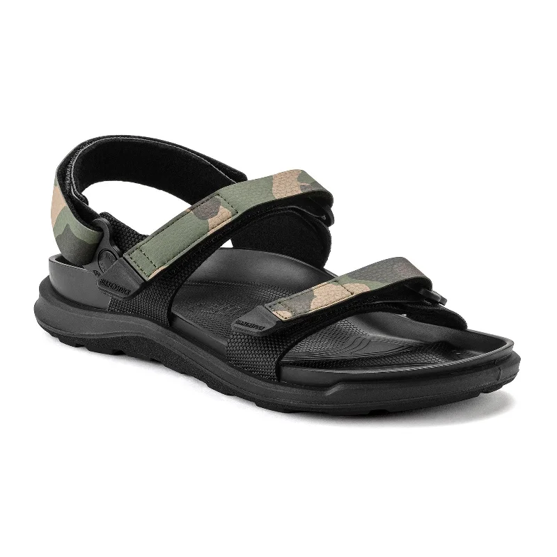 Birkenstock Kalahari Backstrap Sandal (Women) - Black/Camo Birko-Flor Futura