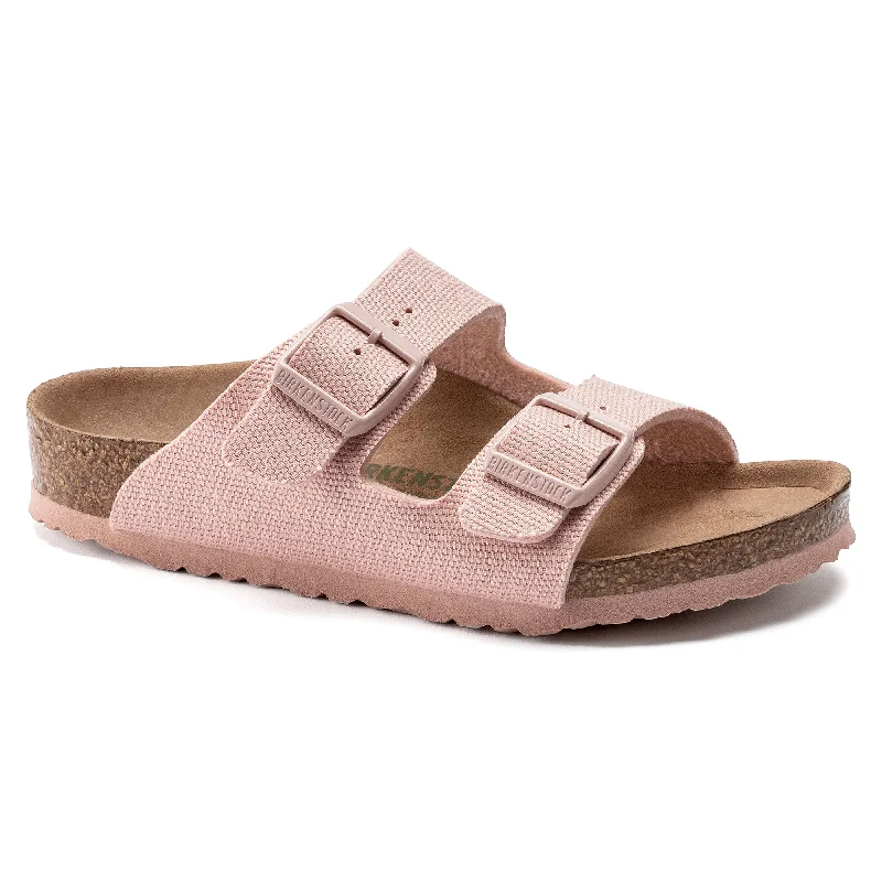 Birkenstock Kids Arizona Vegan soft pink canvas