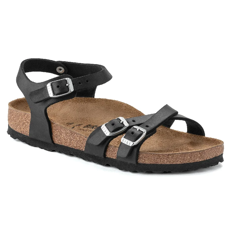 Birkenstock Kumba black oiled leather