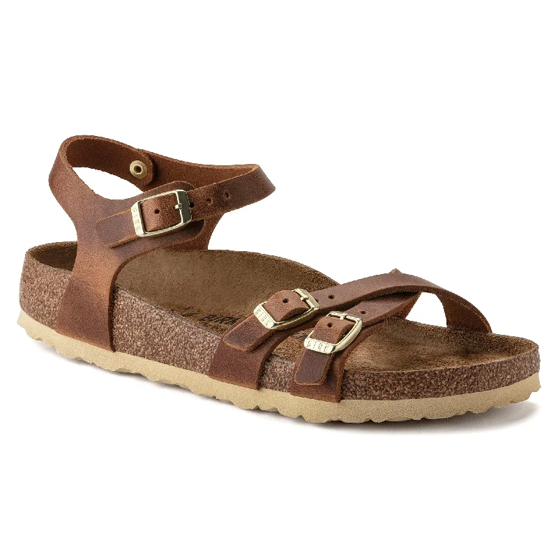 Birkenstock Kumba cognac oiled leather