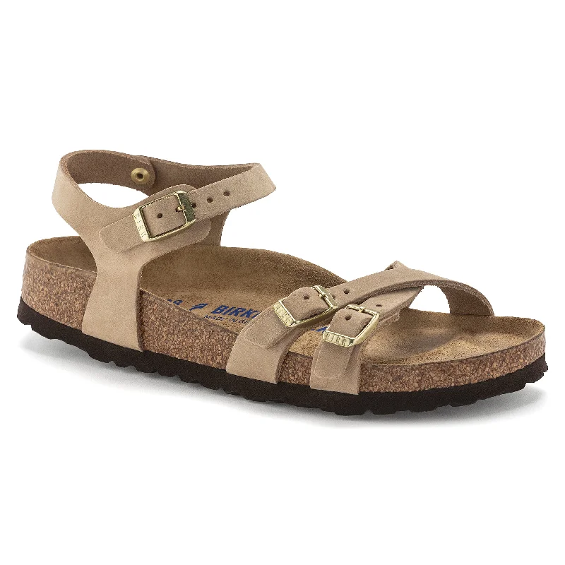 Birkenstock Kumba Soft Footbed sandcastle nubuck