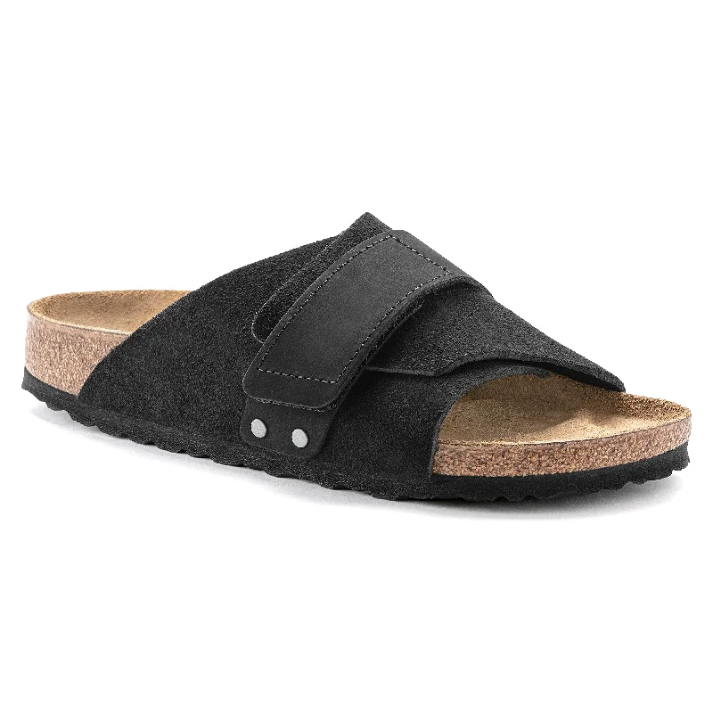 Birkenstock Kyoto black suede/black nubuck