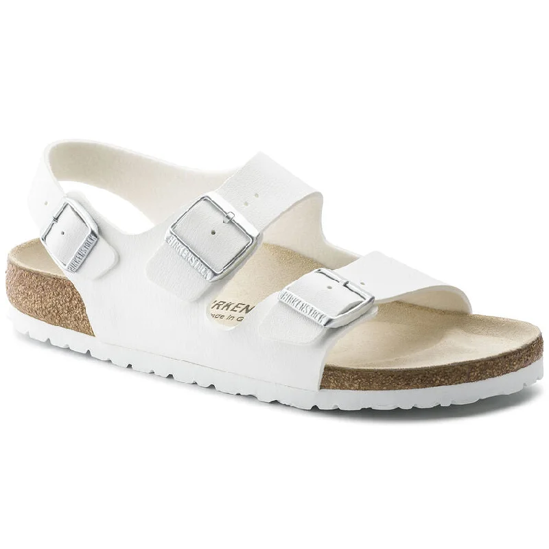 Birkenstock Milano white Birko-Flor