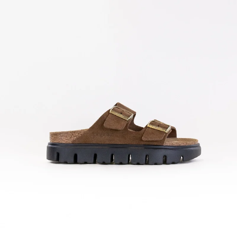 Birkenstock-Papillo Arizona Platform (Women's) - Dark Tea