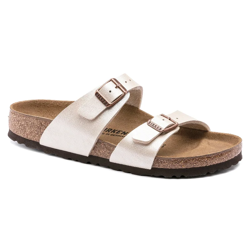 Birkenstock Sydney graceful pearl white Birko-Flor