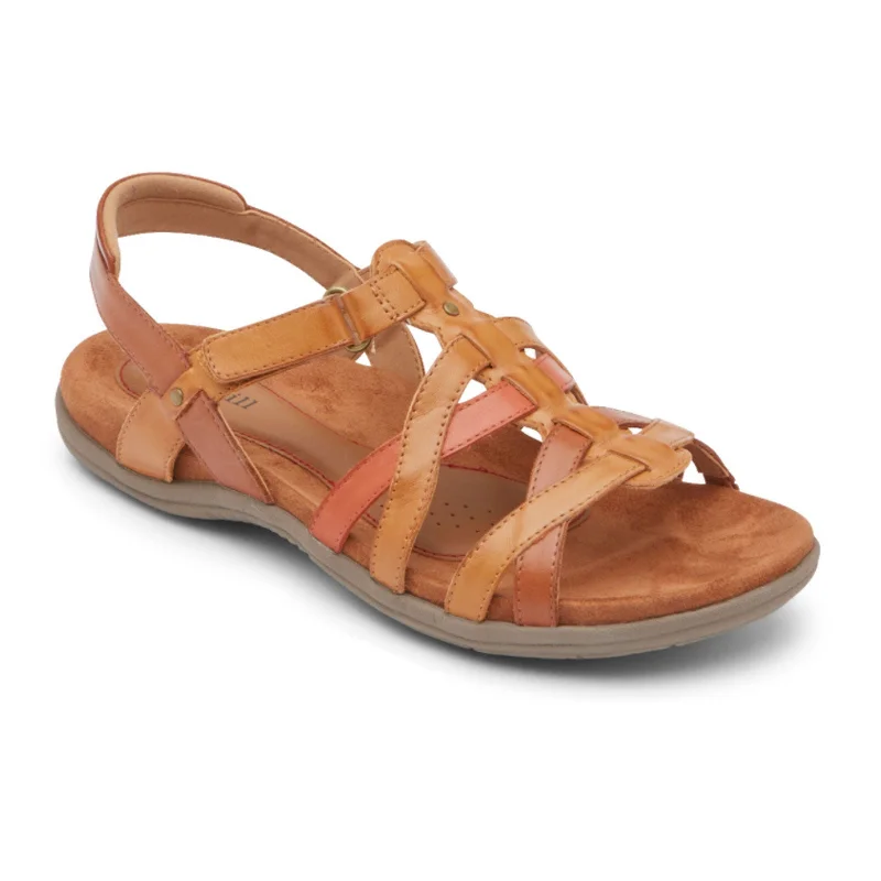 Cobb Hill Rubey Woven Backstrap Sandal (Women) - Tan