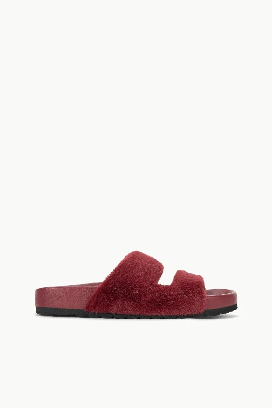 CYPRUS FAUX FUR SLIDE | PINOT