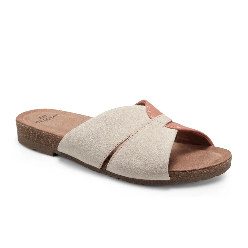 Earth Lexi Slide Sandal (Women) - Peach Multi