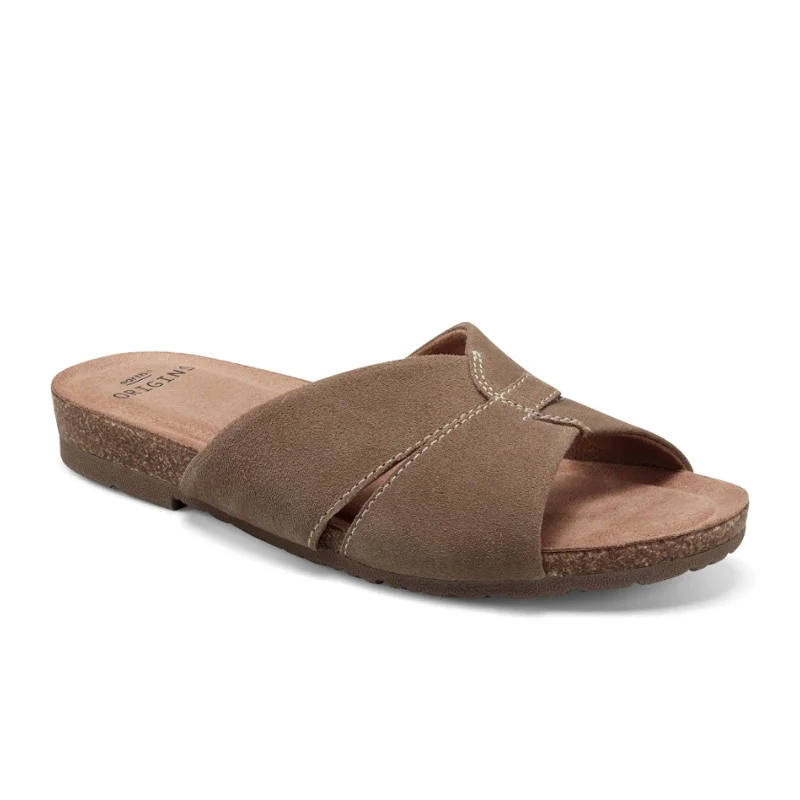 Earth Lexi Slide Sandal (Women) - Sedona Brown