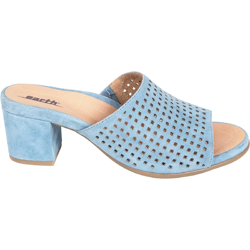 Women's Earth Ibiza Sky Blue Suede