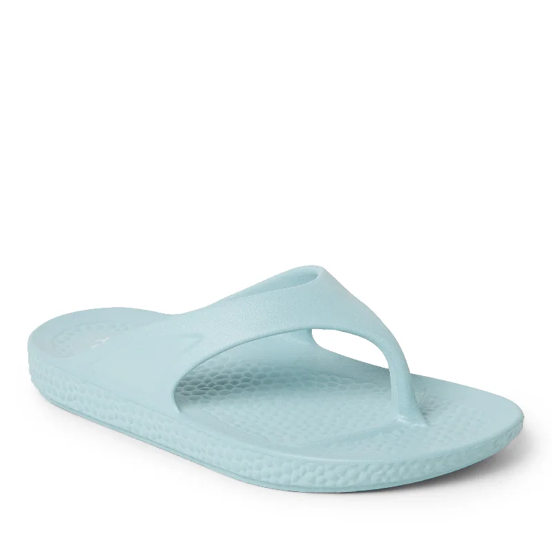 EcoCozy by Dearfoams Women's Sustainable Comfort Thong Sandal