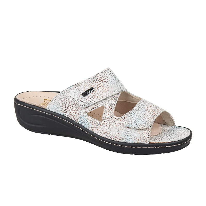 Fidelio Linz Slide Sandal (Women) - Bianco Frida