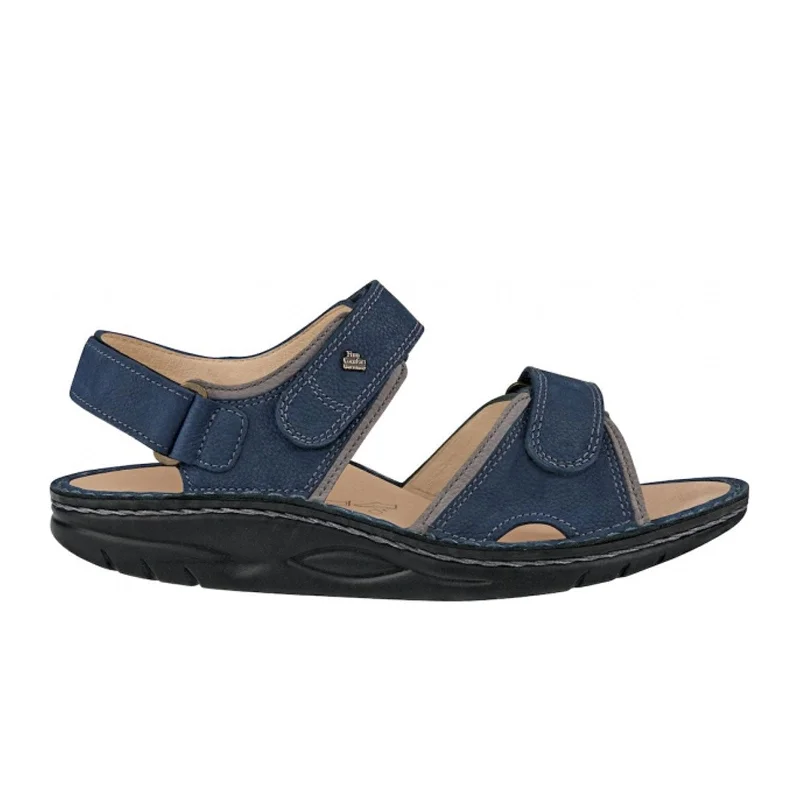 Finn Comfort Yuma Backstrap Sandal (Women) - Lake/Grey