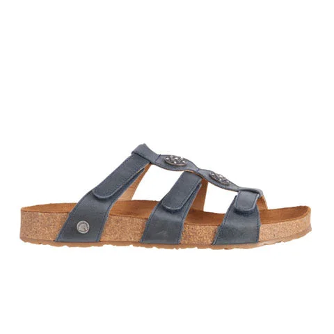 Haflinger Alice Slide Sandal (Women) - Bali Blue 38-M