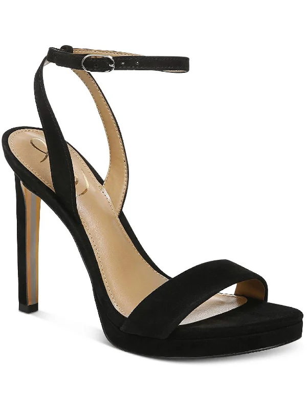 Jade Womens Ankle Strap Heels