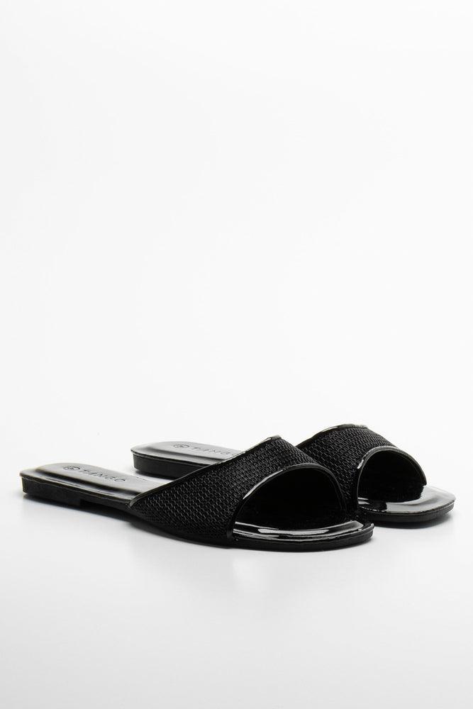 Mesh Sandal Black