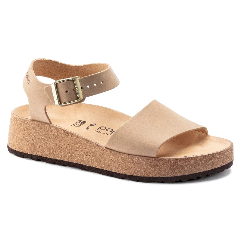 Papillio Glenda sandcastle nubuck by Birkenstock