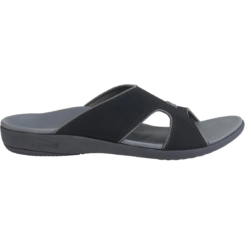 Men's Spenco Kholo Plus Carbon/Pewter Synthetic