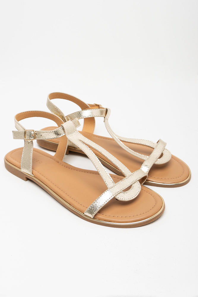 Strappy Sandal Gold