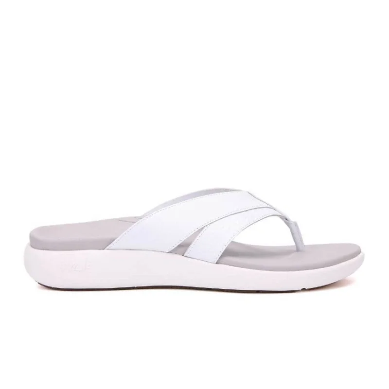 Strole Bliss Thong Sandal (Women) - White