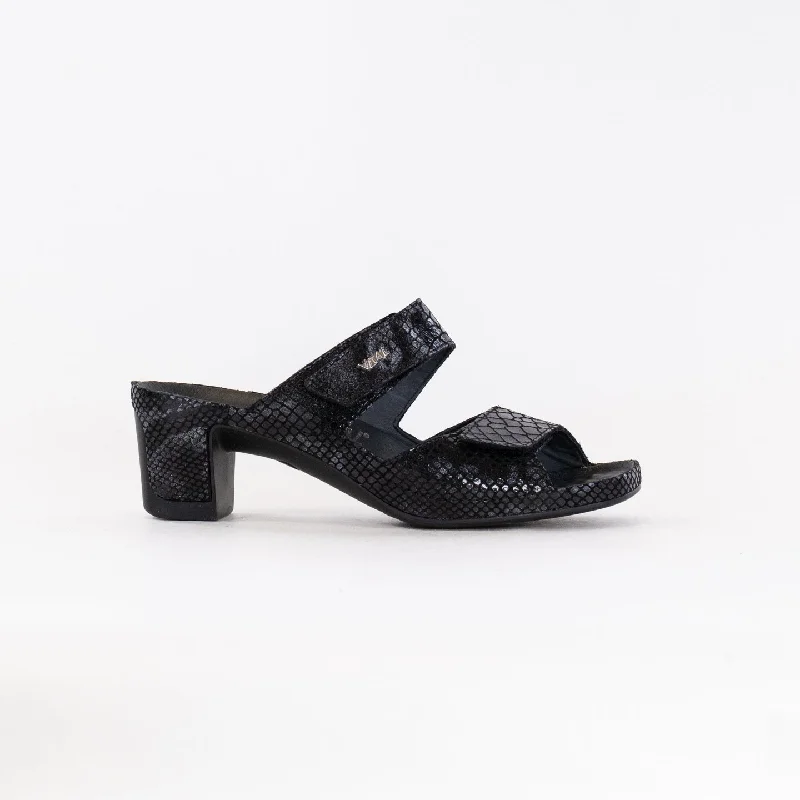 Vital Joy Mule Sandal (Women's) - Black Snake Leather