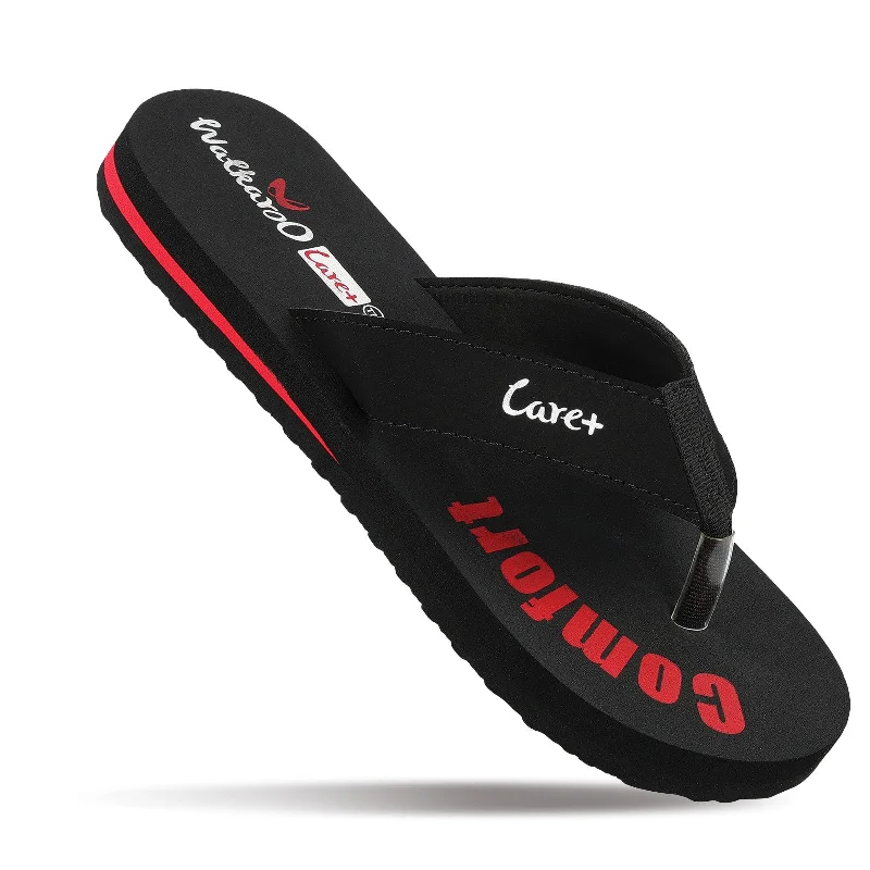 Women's Care Plus Flip-Flop  - WH3965 Black Red