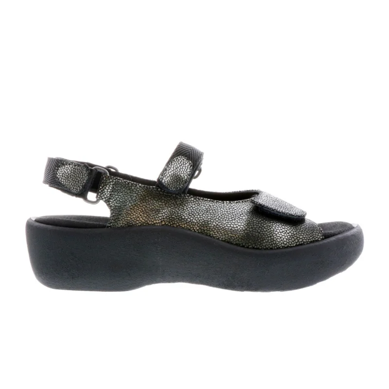 Wolky Jewel Backstrap Sandal (Women) - Black Caviar