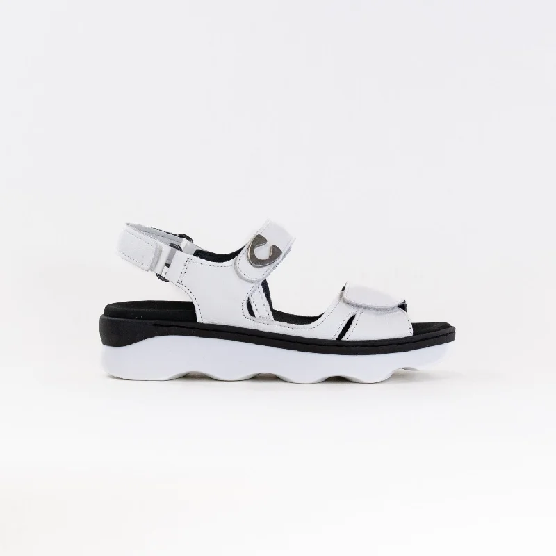 Wolky Medusa (Women's) - White Leather