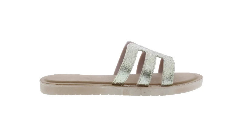 Women Slip On Glitter Sandal