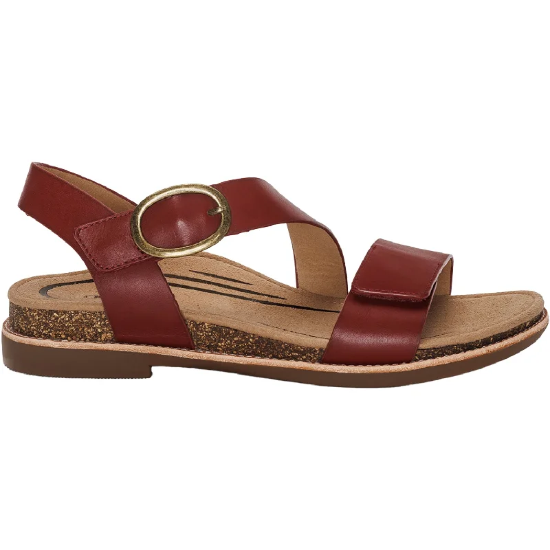 Women's Aetrex Tamara Red Leather