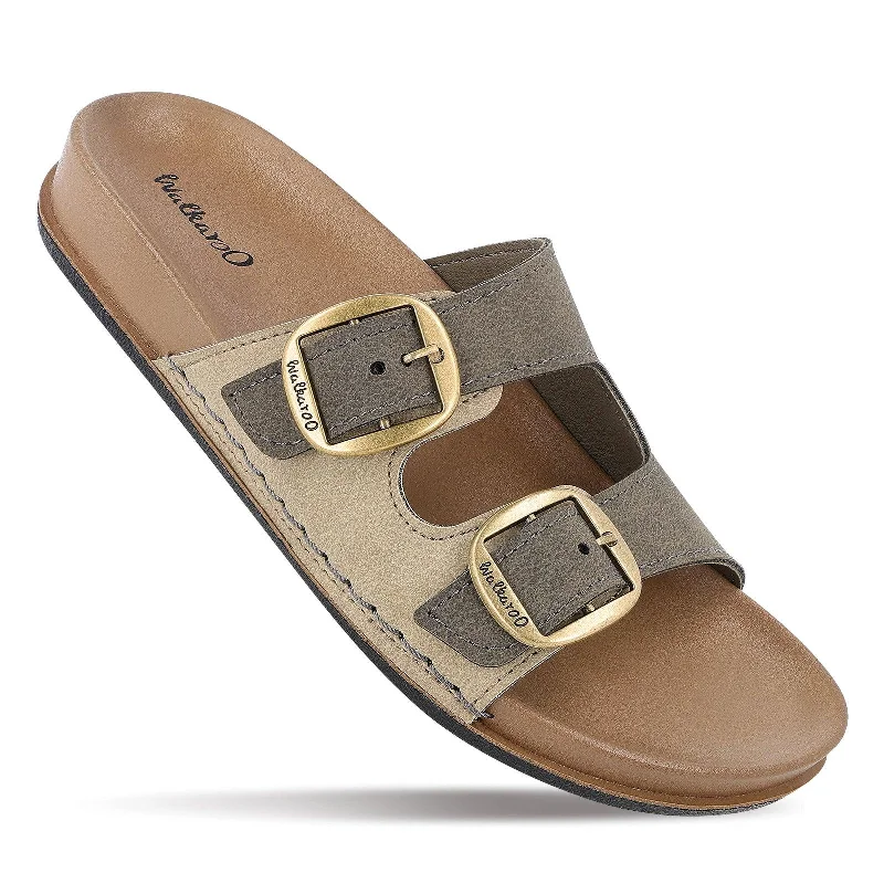 Women's Daily Wear Comfort Sandals - WE2500 Olive