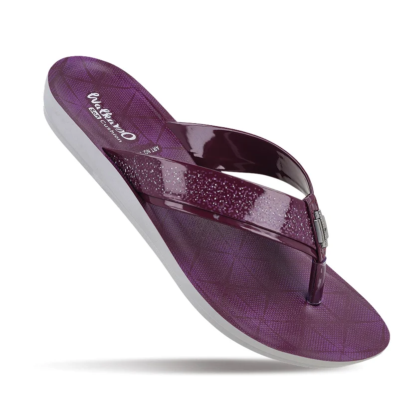 Women's Daily Wear Sandal  - WL7132 Dark Grape