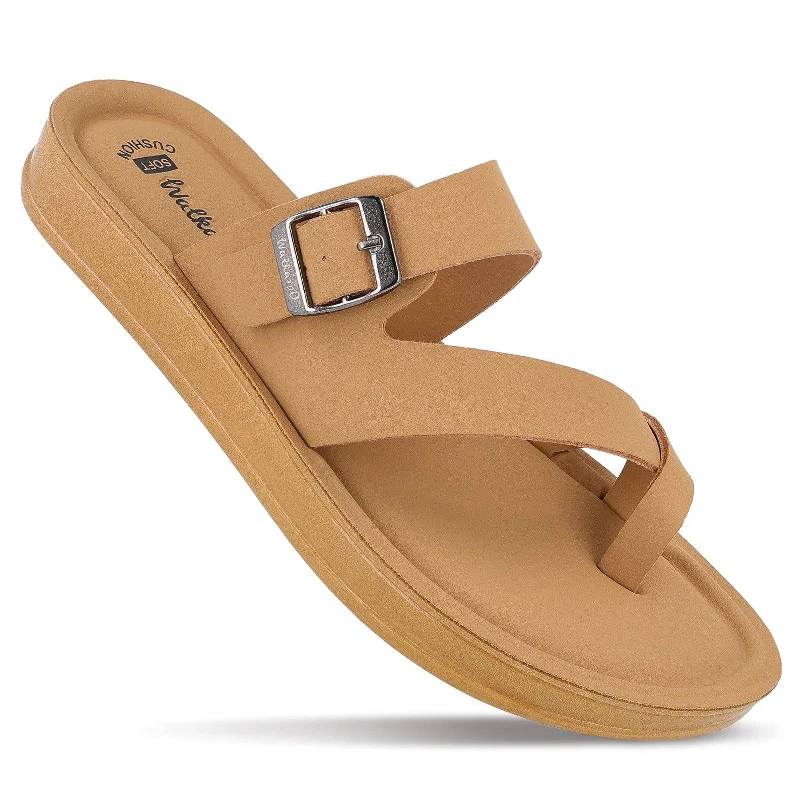 Women's Daily Wear Sandals  - WL7573 Beige