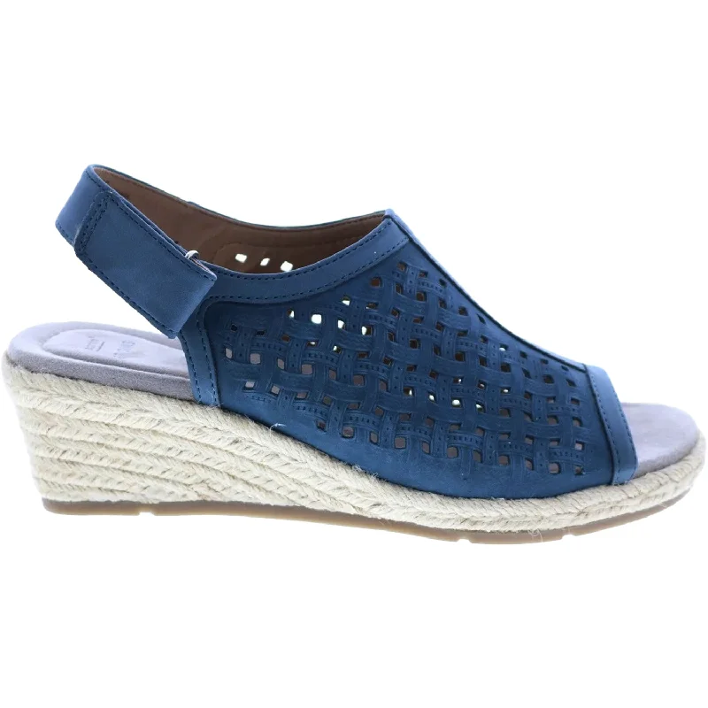 Women's Earth Nevada Moroccan Blue Leather