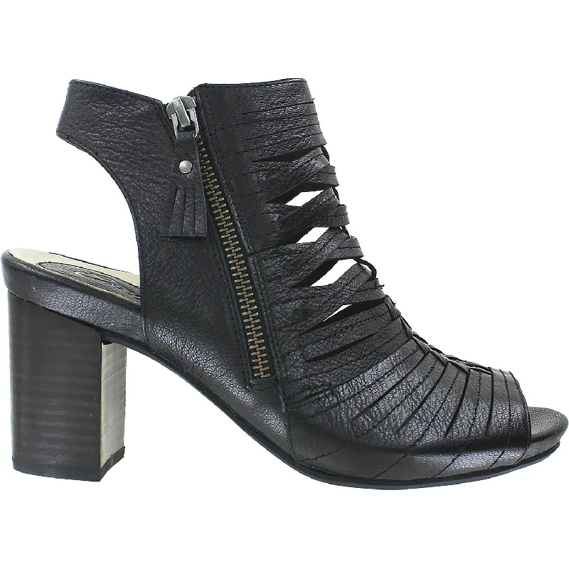 Women's Earthies Siena Black Leather