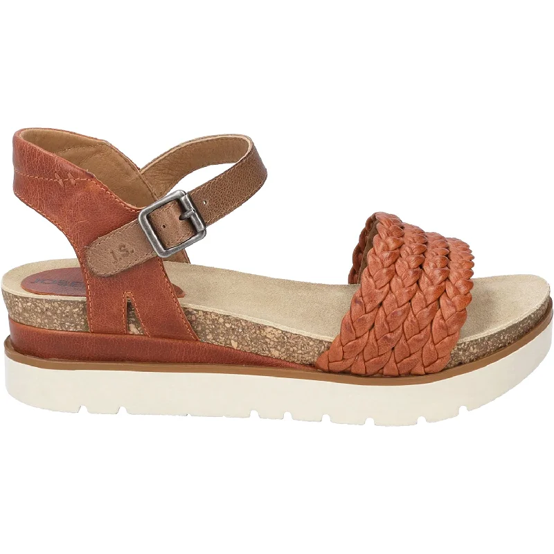 Women's Josef Seibel Clea 16 Orange Kombi Leather