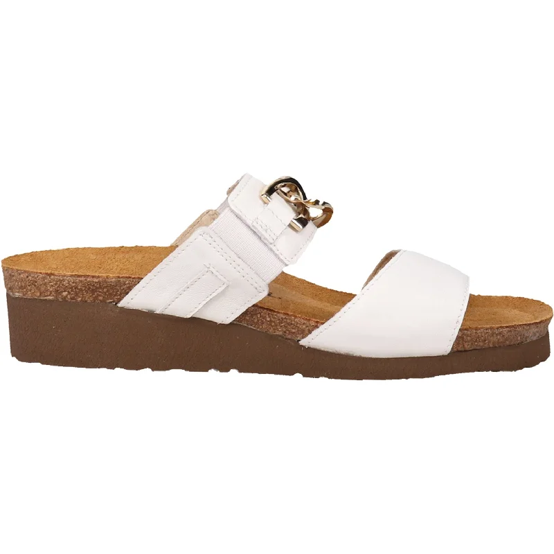 Women's Naot Victoria Soft White Leather