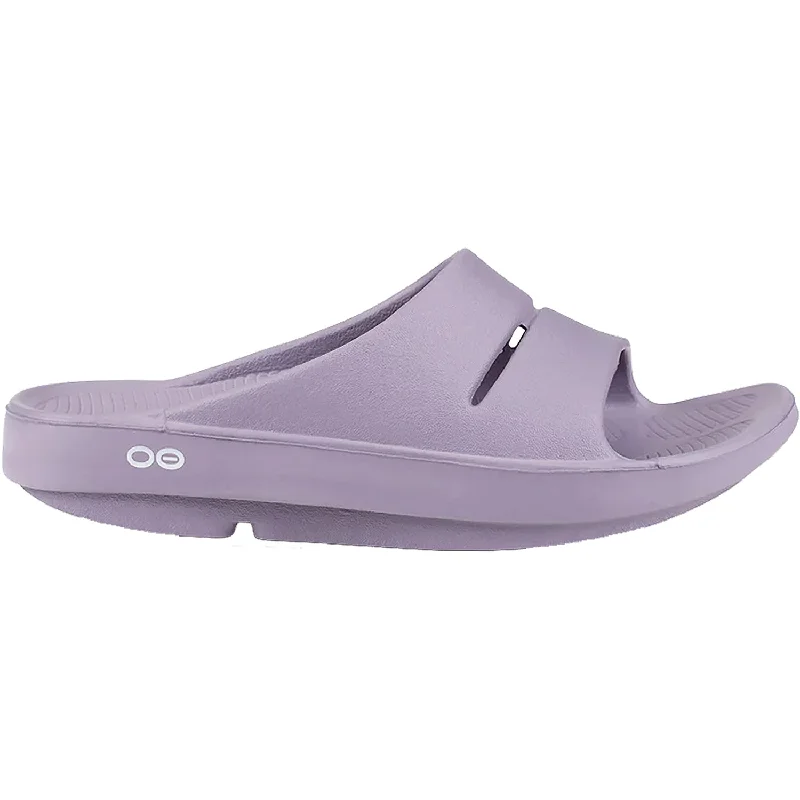 Women's OOFOS OOahh Mauve Synthetic